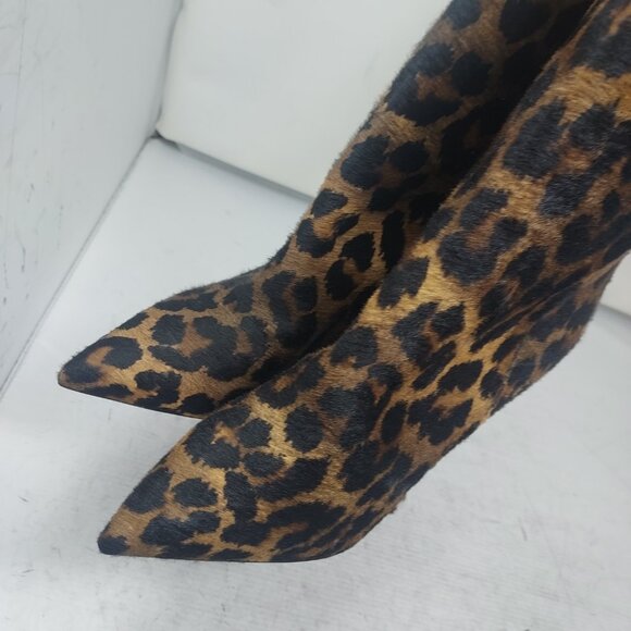 Christian Louboutin Astrilarge Leopard Hair Heel Boot - Picture 5 of 11